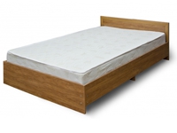 Двуспальная кровать Эконом с матрасом